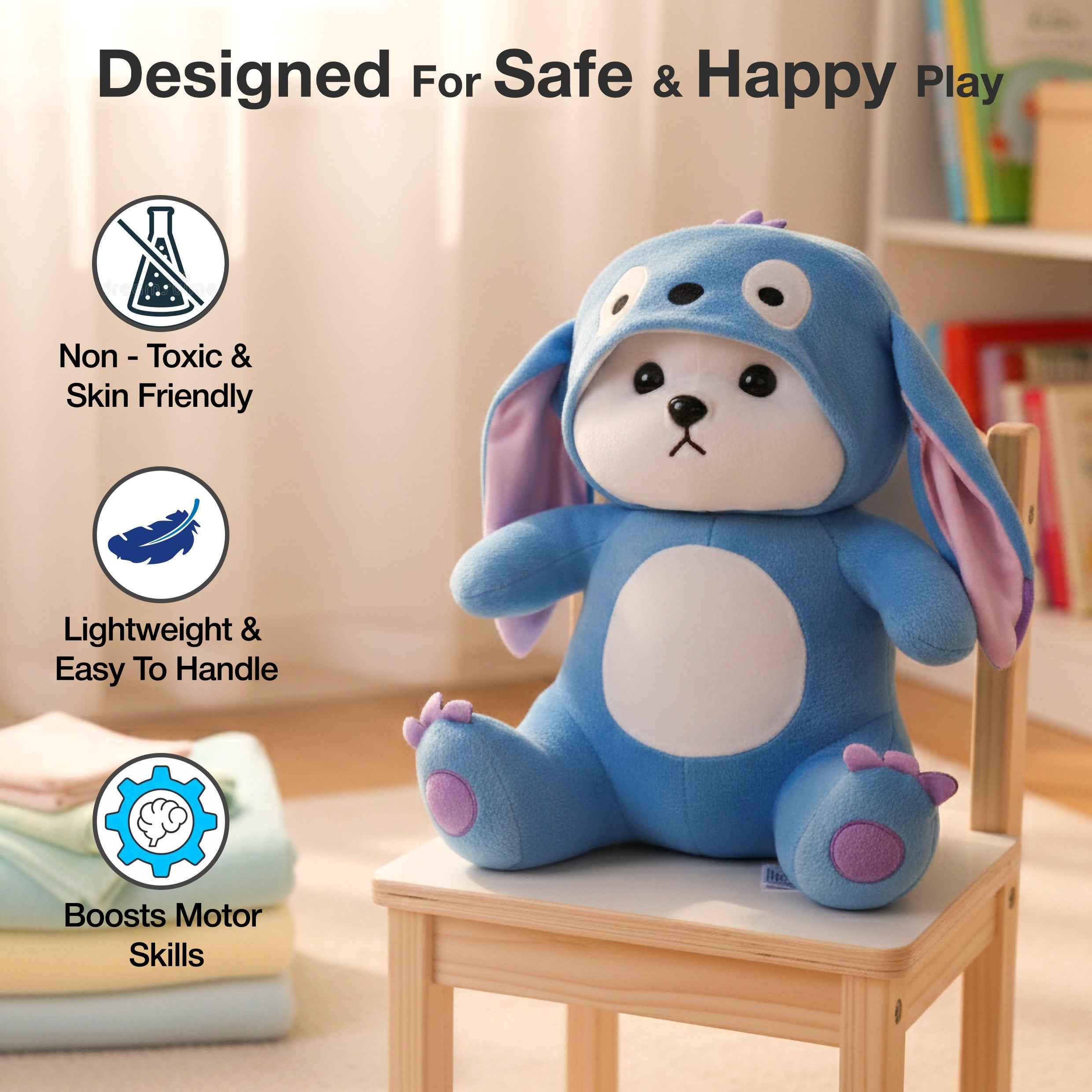 BunBun - Soft Bunny Toy view 2