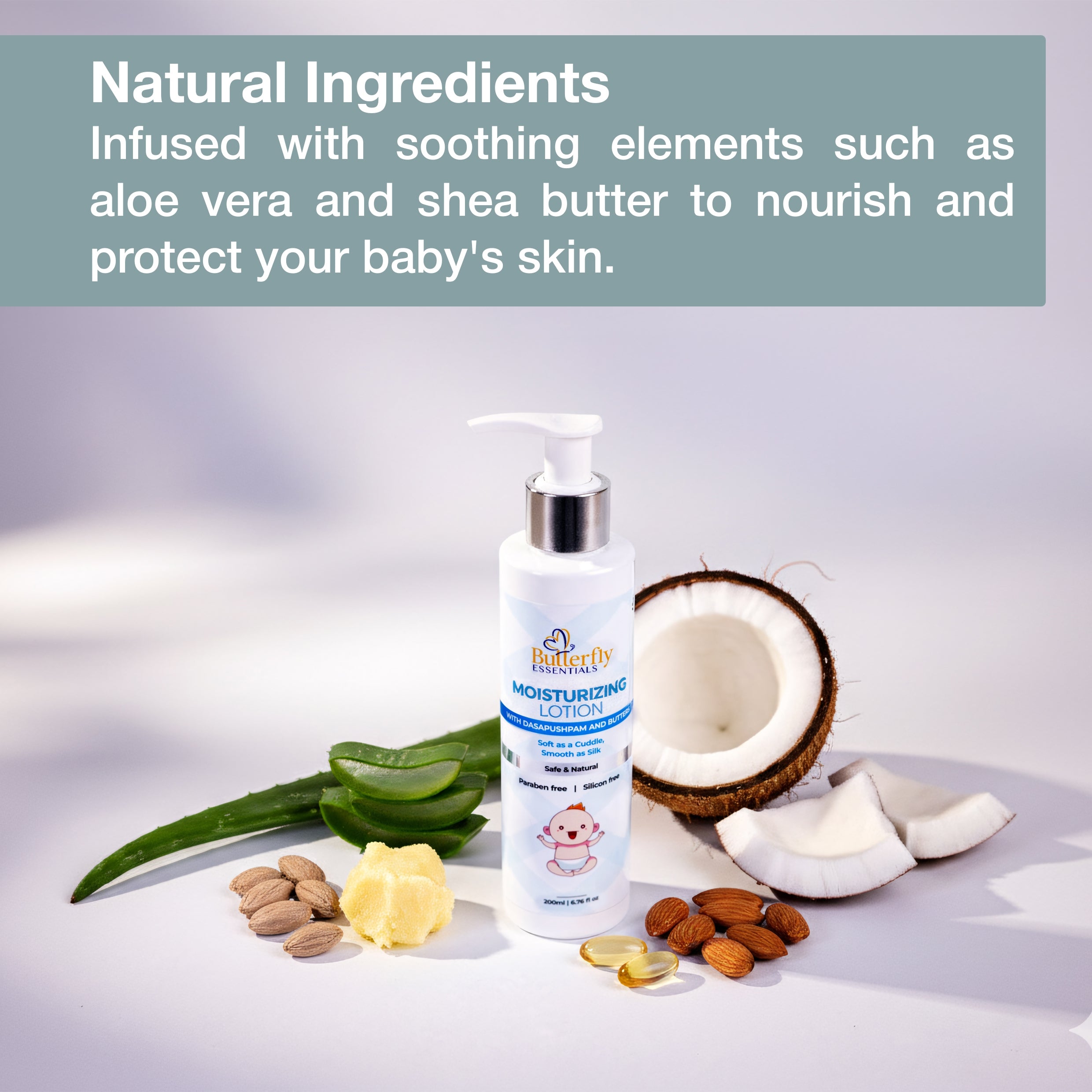 Baby Moisturizing Lotion for Soft and Hydrated Skin - Gentle Hydration for Sensitive Skin thumbnail 9